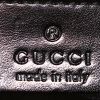 Gucci  Jackie handbag  in black leather  and black "sûpreme GG" canvas - Detail D3 thumbnail