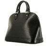 Borsa Louis Vuitton  Alma modello piccolo  in pelle Epi nera - 00pp thumbnail