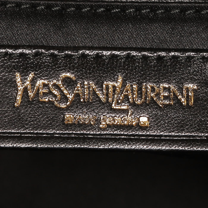 Sac à main Saint Laurent  Muse en cuir noir - Detail D3
