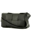 Bottega Veneta  Cassette belt  in black intrecciato leather - 00pp thumbnail