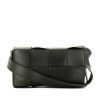 Bottega Veneta  Cassette belt  in black intrecciato leather - 360 thumbnail