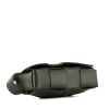 Bottega Veneta  Cassette belt  in black intrecciato leather - Detail D4 thumbnail