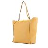 Celine  Cabas Clasp shopping bag  in beige leather - 00pp thumbnail