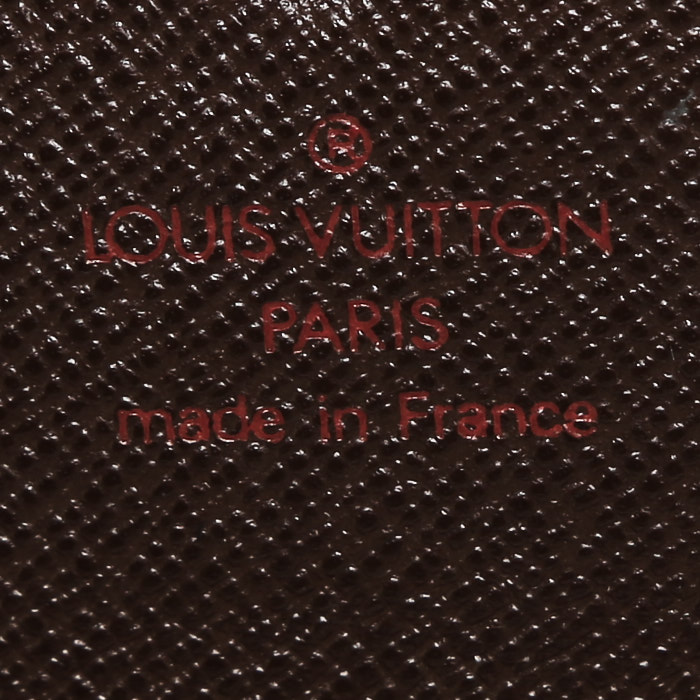 Louis Vuitton   wallet  in ebene damier canvas - Detail D3