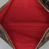 Sac bandoulière Louis Vuitton  Bloomsbury en toile damier enduite ébène et cuir glacé marron - Detail D2 thumbnail
