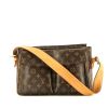 Louis Vuitton  Viva Cité handbag  in brown monogram canvas  and natural leather - 360 thumbnail