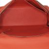 Hermès  Kelly 32 cm handbag  in orange togo leather - Detail D3 thumbnail