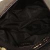 Dior  Saddle handbag  in brown burnished leather - Detail D2 thumbnail