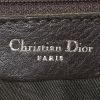 Dior  Saddle handbag  in brown burnished leather - Detail D3 thumbnail