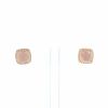 Orecchini Fred Pain de Sucre in oro rosa, diamanti e quarzo rosa - 360 thumbnail