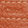 Chloé  Marcie shoulder bag  in brown grained leather - Detail D3 thumbnail