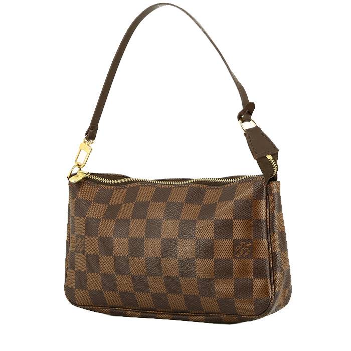 Louis Vuitton Damier Ebene Pouch - Brown Clutches, Handbags