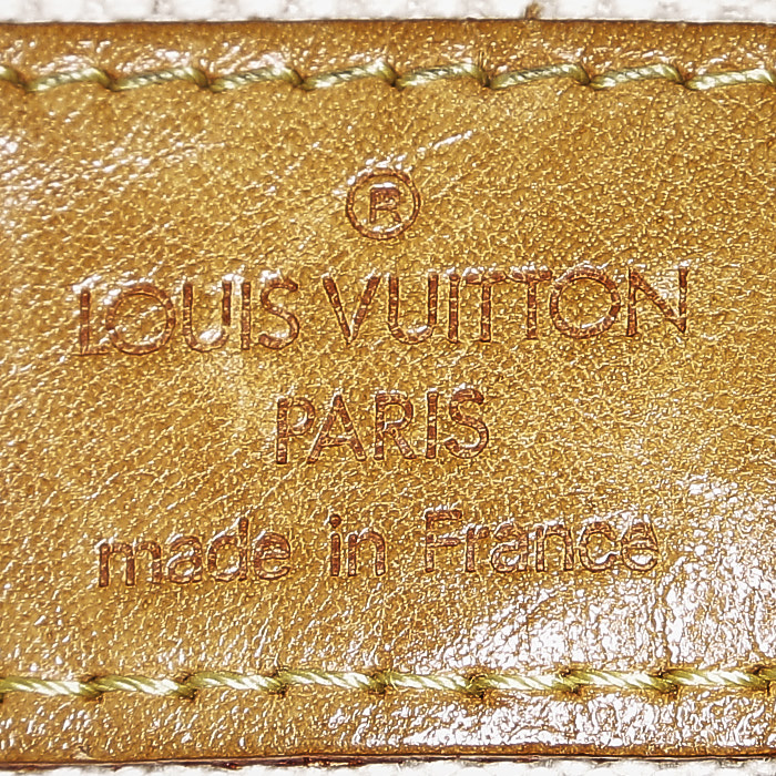 Sac cabas Louis Vuitton  Globe shopper en toile beige - Detail D3