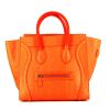 Celine  Luggage Medium handbag  in coral python - 360 thumbnail