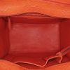 Celine  Luggage Medium handbag  in coral python - Detail D2 thumbnail