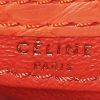 Bolso de mano Celine  Luggage Medium en piel de pitón coral - Detail D3 thumbnail