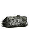 Saint Laurent  Sac de jour Nano handbag  in black and silver leather - Detail D5 thumbnail