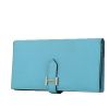 Hermès  Portefeuille wallet  in blue epsom leather - 00pp thumbnail