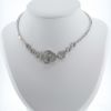 Collar Boucheron Ava de oro blanco y diamantes - 360 thumbnail