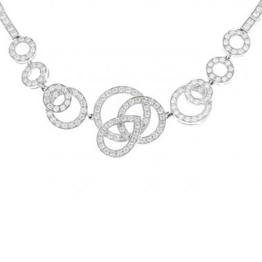 Boucheron Ava necklace in white gold and diamonds Boucheron Ava necklace in white gold and diamonds