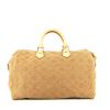 Louis Vuitton  Speedy 35 handbag  in brown monogram canvas  and natural leather - 360 thumbnail
