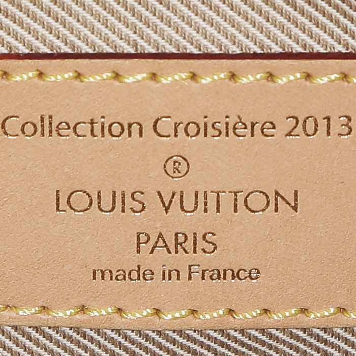 Bolso de mano Louis Vuitton  Speedy 35 en lona Monogram marrón y cuero natural - Detail D4