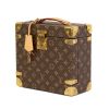 Louis Vuitton, Box flaconnier (for bottles of scent), in Monogram canvas, natural cowhide, canvas, wood and gilded metal, from 2020's - Detail D1 thumbnail