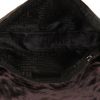 Chanel  Timeless Classic handbag  in brown velvet - Detail D2 thumbnail