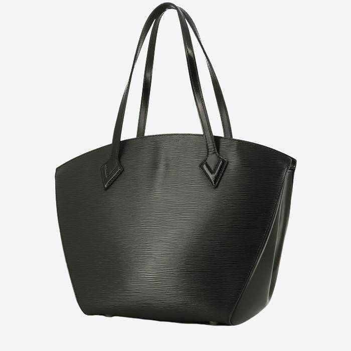 Bolso de mano Louis Vuitton  Saint Jacques modelo grande  en cuero Epi negro