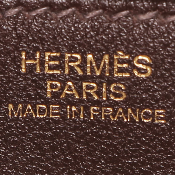 Bolso de mano Hermès  Birkin 30 cm en swift marrón - Detail D3