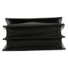 Saint Laurent  Sunset shoulder bag  in black leather - Detail D4 thumbnail