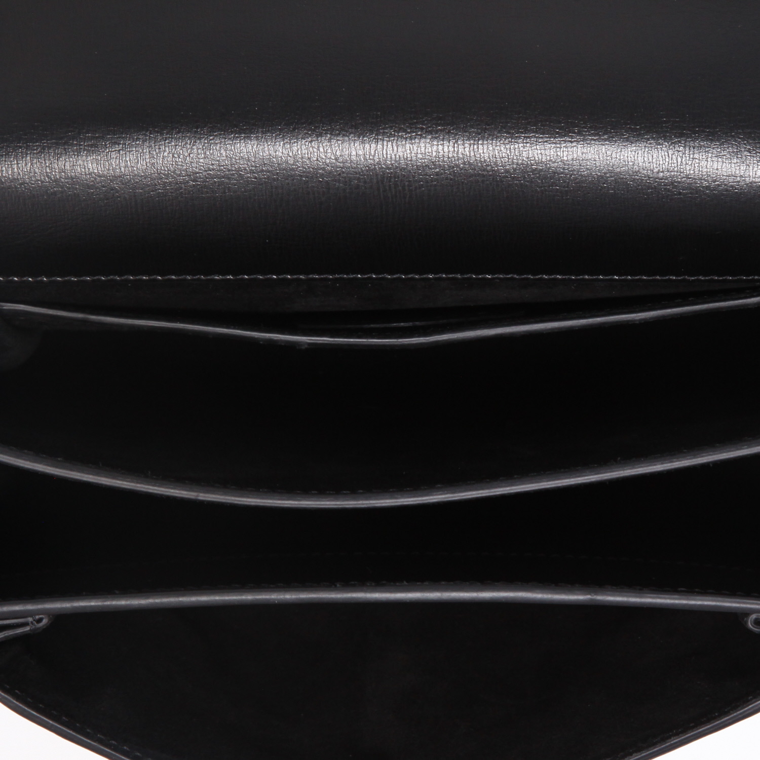 Borsa a tracolla Saint Laurent  Sunset in pelle nera - Detail D8