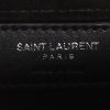 Sac bandoulière Saint Laurent  Sunset en cuir noir - Detail D9 thumbnail