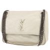 Bolso bandolera Saint Laurent  Niki modelo mediano  en cuero blanco - 00pp thumbnail