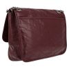 Saint Laurent  Niki medium model  shoulder bag  in burgundy leather - Detail D6 thumbnail