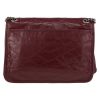 Saint Laurent  Niki medium model  shoulder bag  in burgundy leather - Detail D7 thumbnail