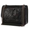 Saint Laurent  Niki Baby shoulder bag  in black leather - 00pp thumbnail