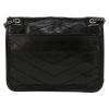 Saint Laurent  Niki Baby shoulder bag  in black leather - Detail D7 thumbnail