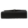 Saint Laurent  Enveloppe medium model  shoulder bag  in black quilted grained leather - Detail D4 thumbnail