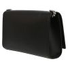 Bolso bandolera Saint Laurent  Kate en cuero granulado negro - Detail D5 thumbnail