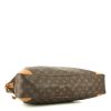 Bolso de mano Louis Vuitton  Boulogne en lona Monogram marrón y cuero natural - Detail D4 thumbnail
