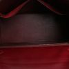 Hermès  Kelly 32 cm handbag  in burgundy box leather - Detail D3 thumbnail