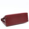 Hermès  Kelly 32 cm handbag  in burgundy box leather - Detail D5 thumbnail
