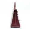 Hermès  Kelly 32 cm handbag  in burgundy box leather - Detail D6 thumbnail