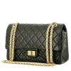 Sac bandoulière Chanel  Chanel 2.55 en cuir matelassé noir - 00pp thumbnail