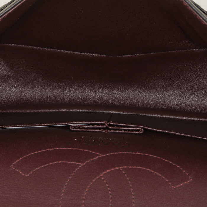 Sac bandoulière Chanel  Chanel 2.55 en cuir matelassé noir - Detail D3