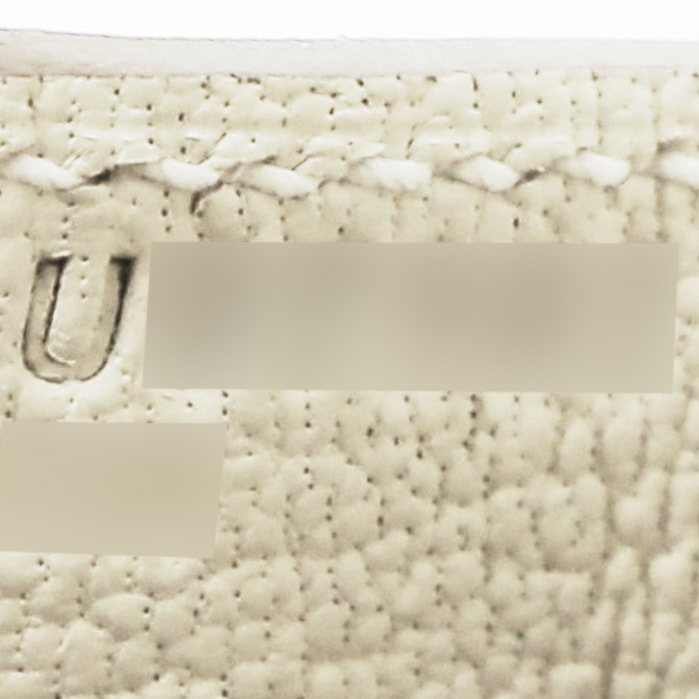 Hermès  Kelly 32 cm handbag  in Craie epsom leather - Detail D5