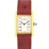 Reloj Cartier Tank Must de plata dorada Ref: Cartier - 5057001  Circa 1990 - 00pp thumbnail