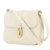 Celine  Tabou medium model  shoulder bag  in white leather - 00pp thumbnail