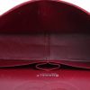 Chanel  Timeless Jumbo shoulder bag  in red patent quilted leather - Detail D3 thumbnail